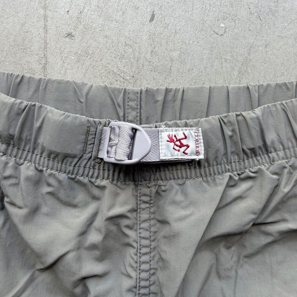Gramicci G-Shorts Womens XL Green Belted Nylon 5.5" Inseam Climbing Hiking - Picture 2 of 7